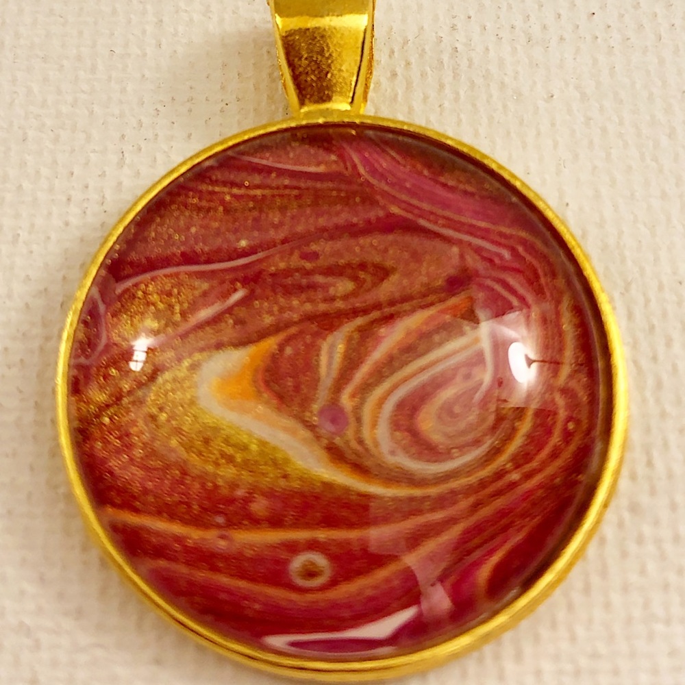 Acrylic Art Pendant